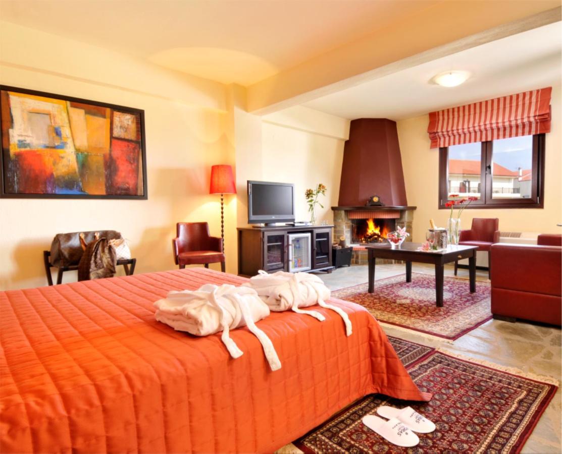 Kaimak Mountain Lodge Panagitsa Ngoại thất bức ảnh